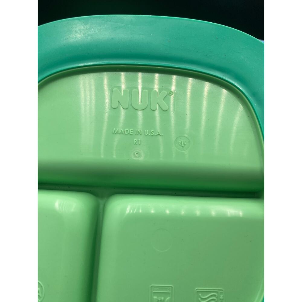 Lot 7 Munchkin 360 Gyro Bowl Nuk Suction Plate Cup Sippy Toddler Boy Girl Blue - Picture 5 of 8
